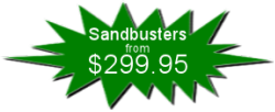 Vibco Sandbuster - sand and salt spreader hopper vibrators