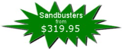 Vibco Sandbuster - sand and salt spreader hopper vibrators